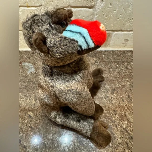 Ty Beanie Baby Cheeks The Baboon DOB May 18, 1999 - Picture 3 of 6